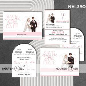 Thiệp cưới Hiếu Nguyễn thiết kế